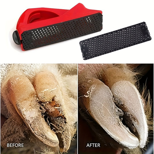 2-Pack Mini Hoof Rasp – ABS Grip Farrier Tool for Horses & Small Animals