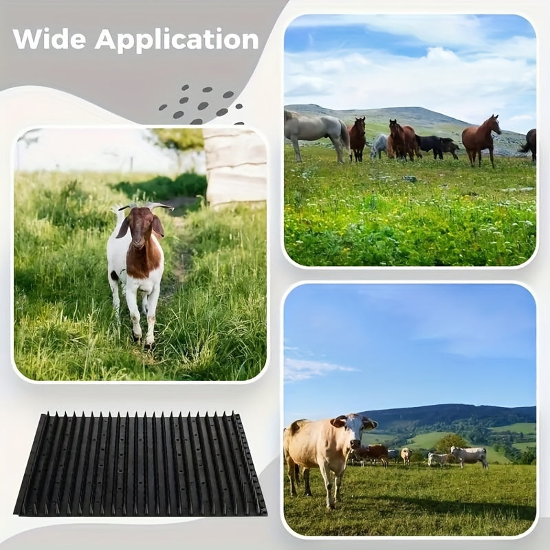 Horse & Cow Massage Brush – Soft Itch Patch Pad Scraper